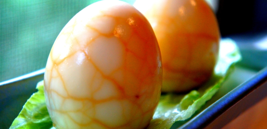 Chinese tea infused eggs (low FODMAP, gluten free)